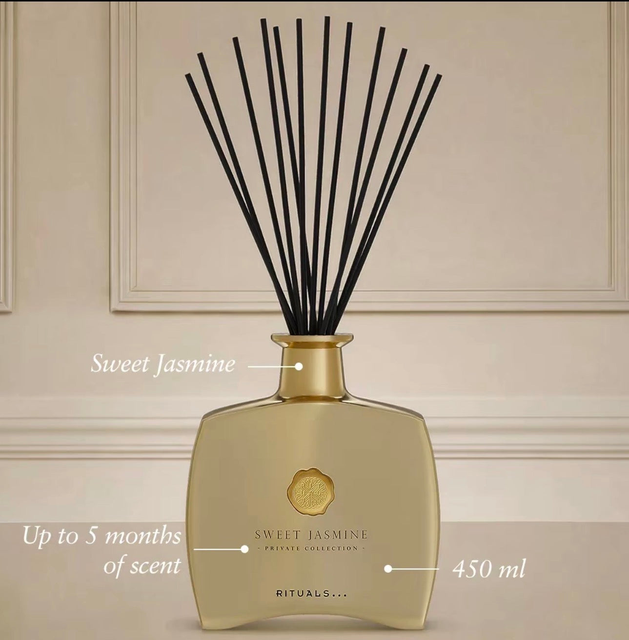 RITUALS Sweet Jasmine Fragrance Sticks 450ml Private Collection