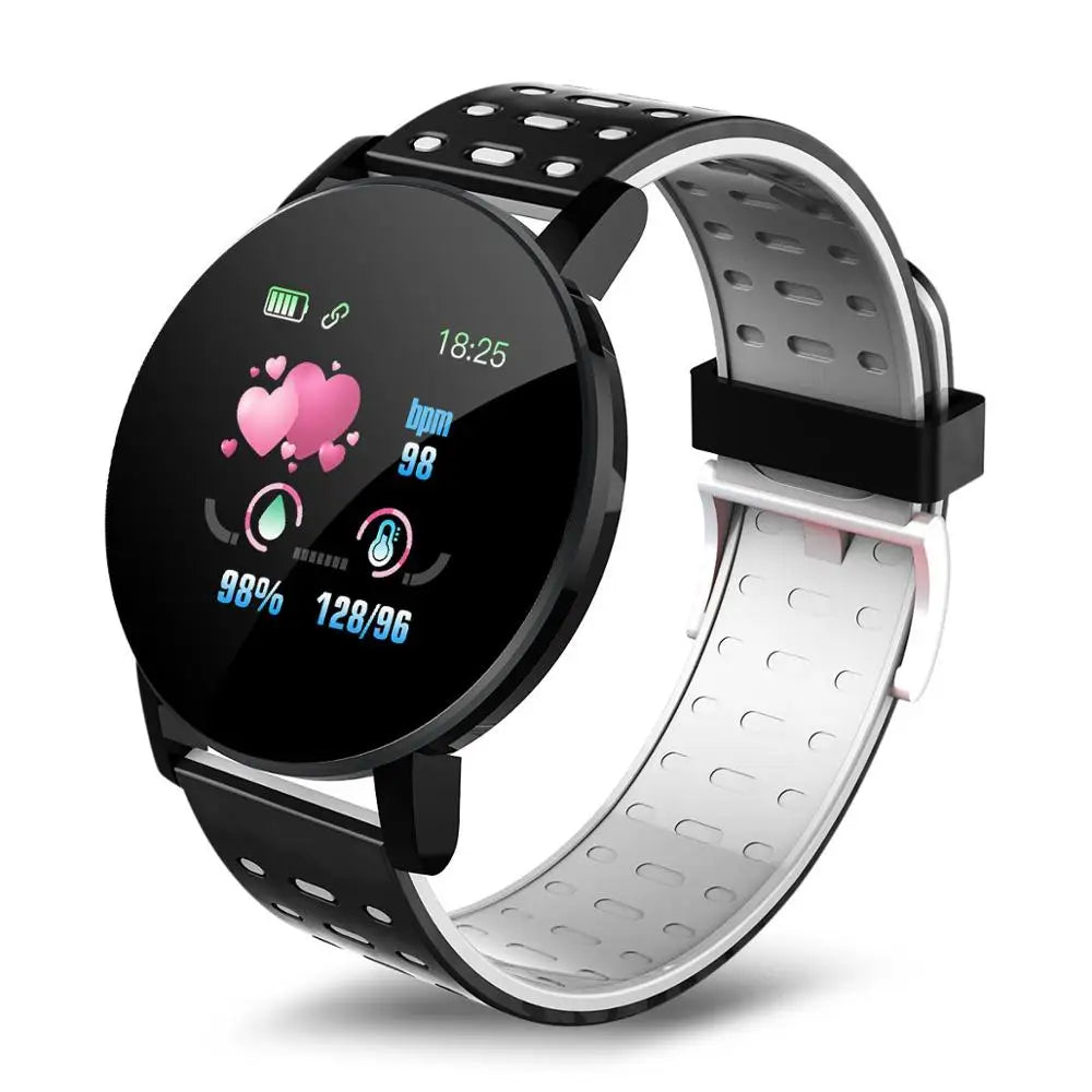 119S Bluetooth Smartwatch - Advanced Health Monitoring and Fitness Tracking for Men and Women, Compatible with Android and iOS