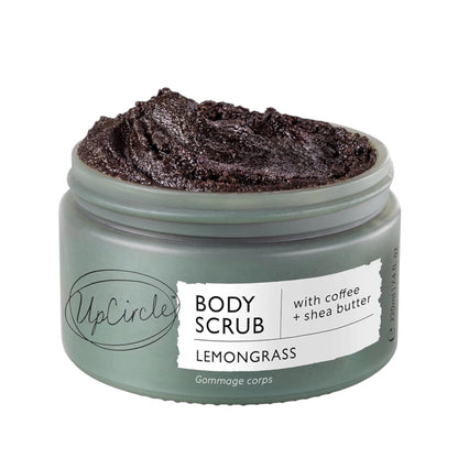 UpCircle Coffee Body Scrub with Lemongrass 220ml | Natural Exfoliator