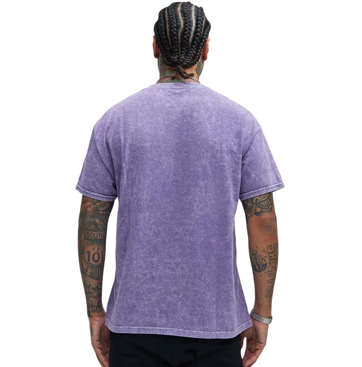 Vincent Van Gogh Irises Short Sleeve Tee Purple