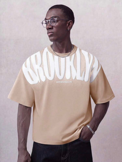 STYNVO Men’s Letter Graphic T Shirt