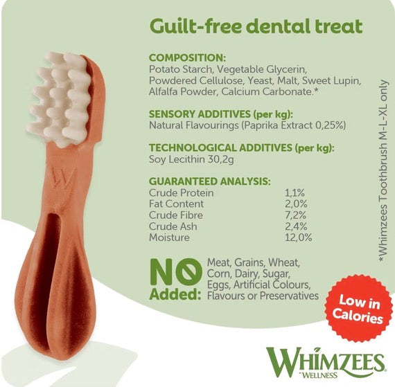 WHIMZEES Variety Box Dental Dog Chews Medium 28 Pack