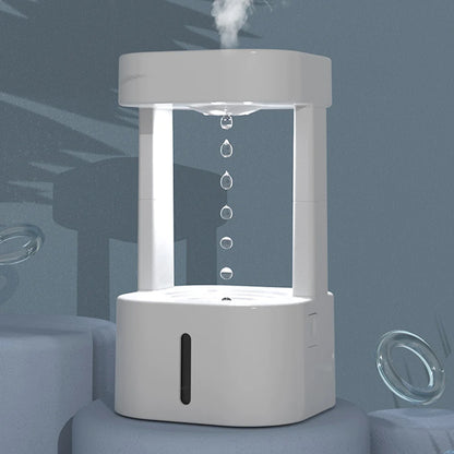 Revolutionary Anti-Gravity Humidifier with 580ML Water Tank - Enhance Your Home's Air Quality in Style