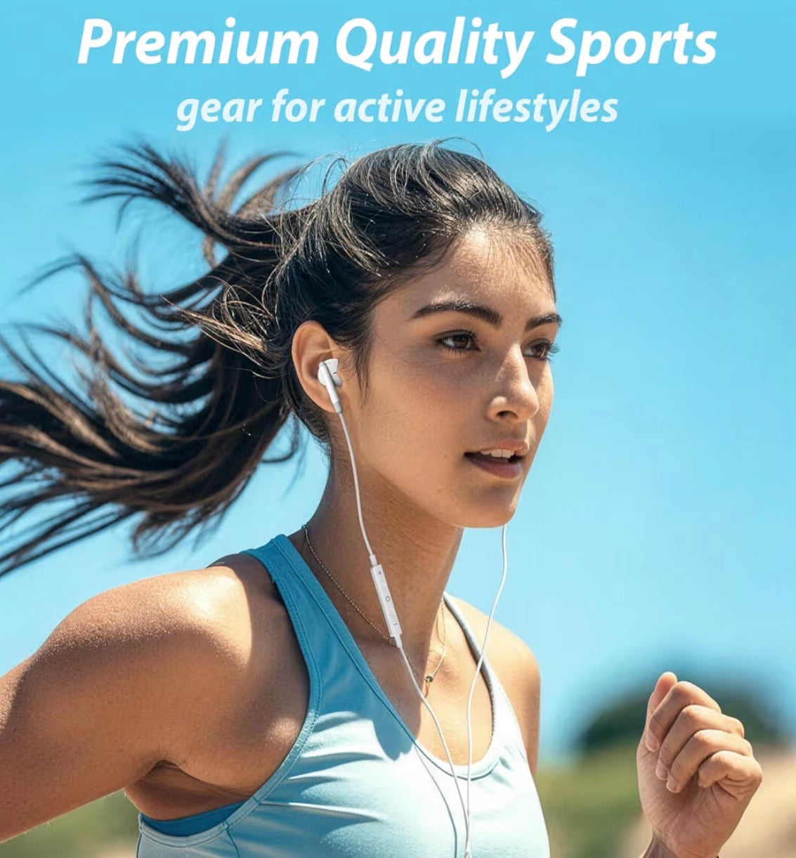 Bxlive Wired In-Ear Earphones 3.5mm Jack Headphones 2-Pack