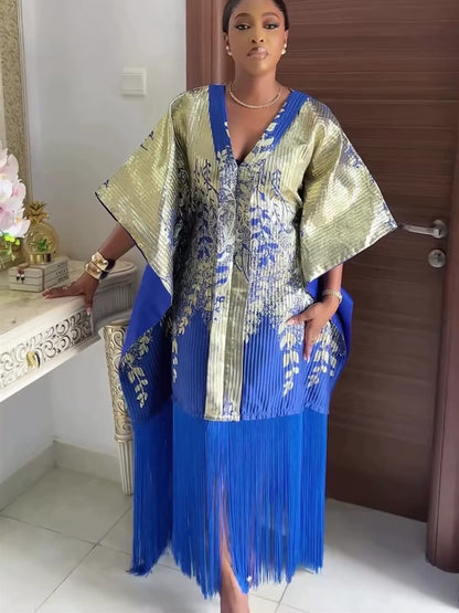 African Dresses for Women Traditional Africa Clothing Dashiki Ankara Outfits Gown Abayas Robe Muslim Kaftan Maxi Long Dress 2025