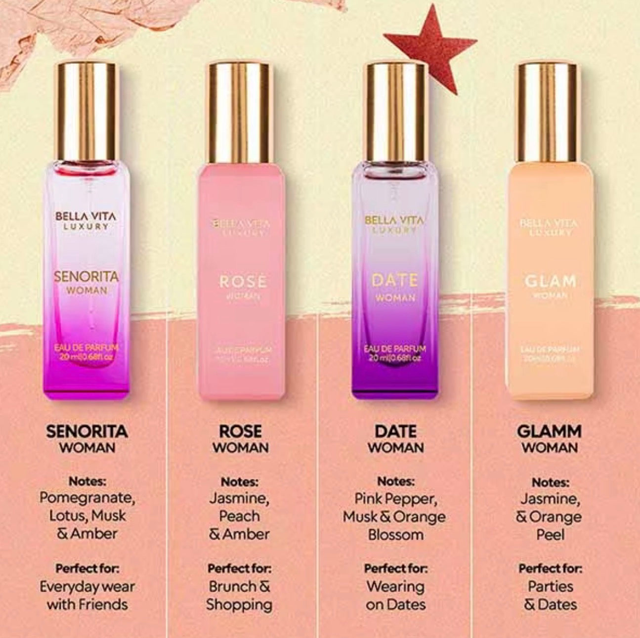 BellaVita Midnight Mischief Perfume Set