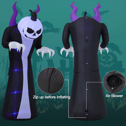 Warmiehomy 10FT Halloween Inflatable Giant Scary Ghost Decoration
