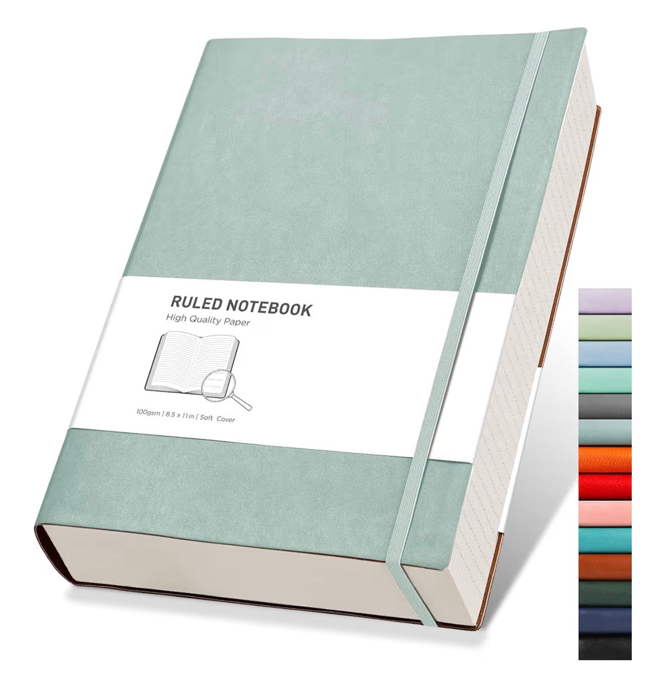 RETTACY A4 Lined Notebook 320 Pages 100 GSM