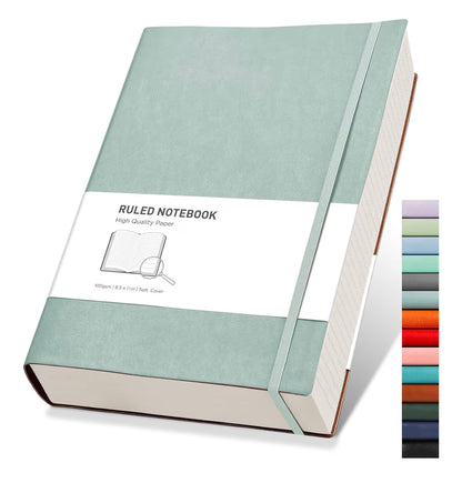 RETTACY A4 Lined Notebook 320 Pages 100 GSM
