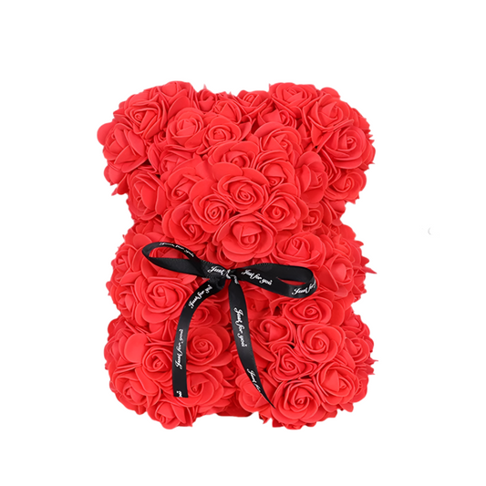 25cm Teddy Rose Bear with Gift Box – The Perfect Symbol of Love!