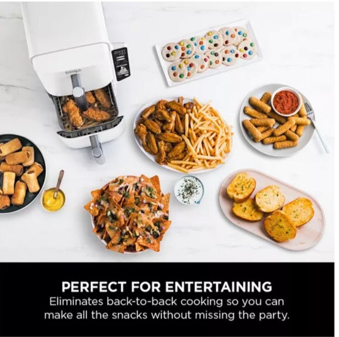 Double Stack XL 2 Drawer Air Fryer 9.5L | SL400UK - White