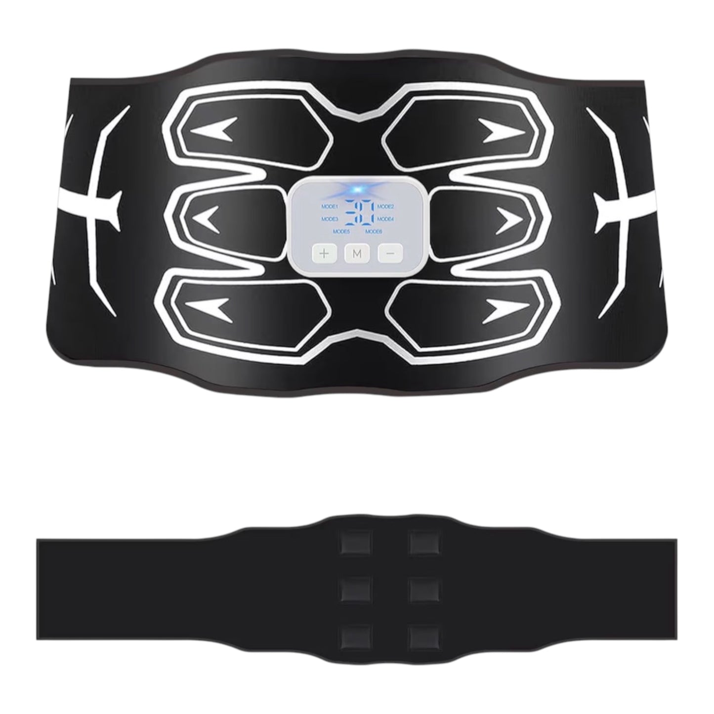 ABS Trainer EMS Muscle Stimulator 6 Modes 30 Intensity Levels