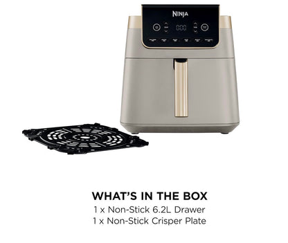 Ninja Air Fryer MAX PRO 6.2L AF180UKSD Stone Gold Digital Air Fryer