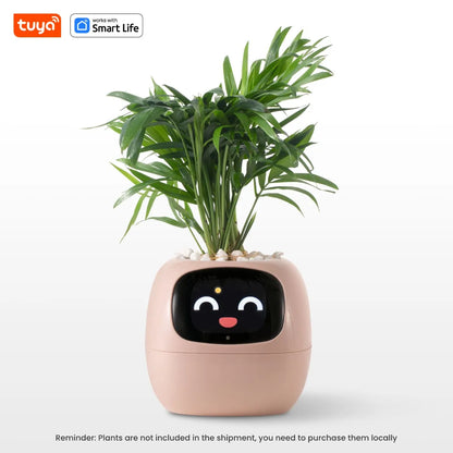 Tuya Ivy Smart Planter: Over 49 Expressions, 7 Advanced Sensors, and AI Technology for Seamless Plant Care