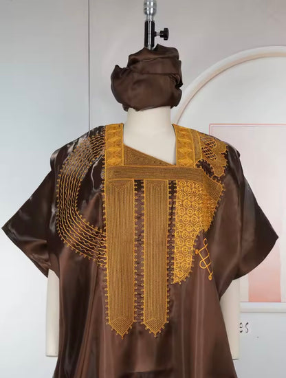 African Traditional Clothing Women Dashiki Ankara Kaftan Maxi Dress