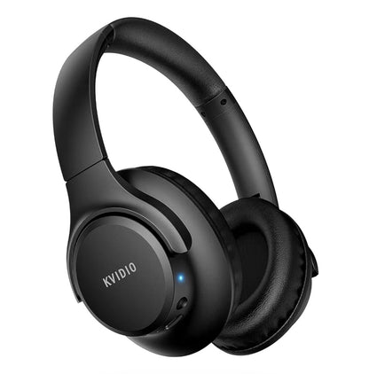 KVIDIO Bluetooth Wireless Over-Ear Headphones 65H Battery Wired & Wireless