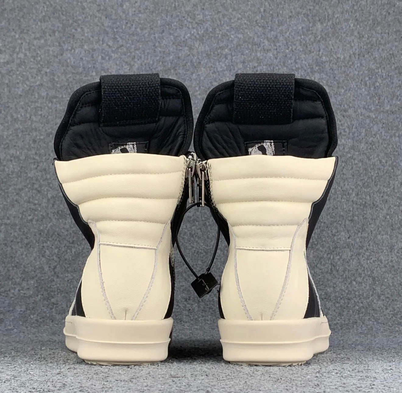 Rick Owens Wmns Strobe Geobasket High 'Black Milk'