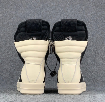 Rick Owens Wmns Strobe Geobasket High 'Black Milk'