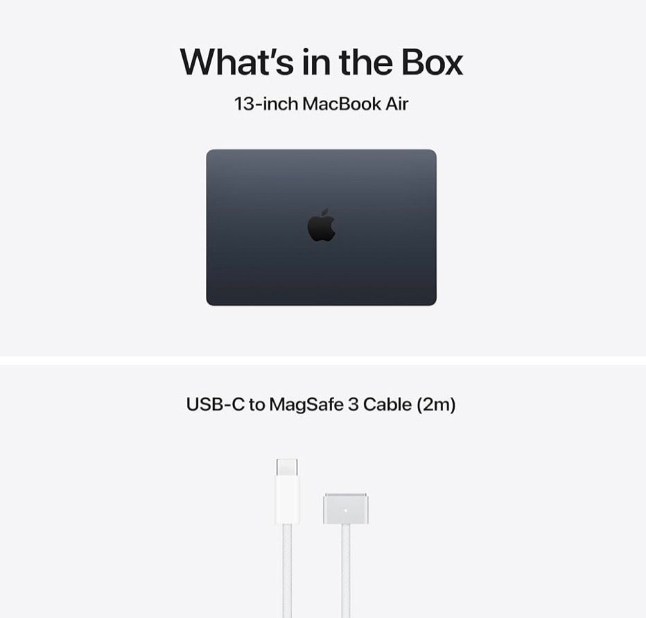 Apple MacBook Air 13.6-inch M5 16GB 1TB SSD Wi-Fi 7 Midnight