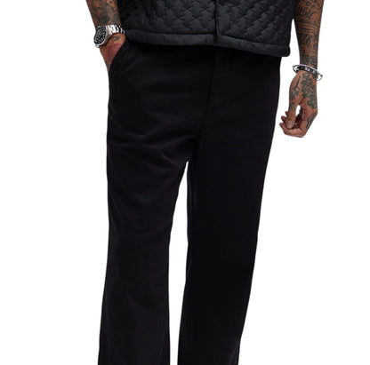 Mac Chino Straight Pants Black