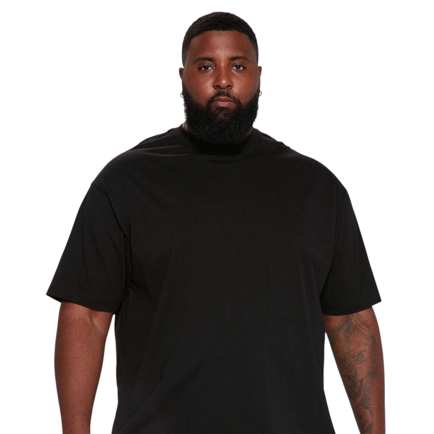 Oversized Heavyweight Tee 240GSM Black