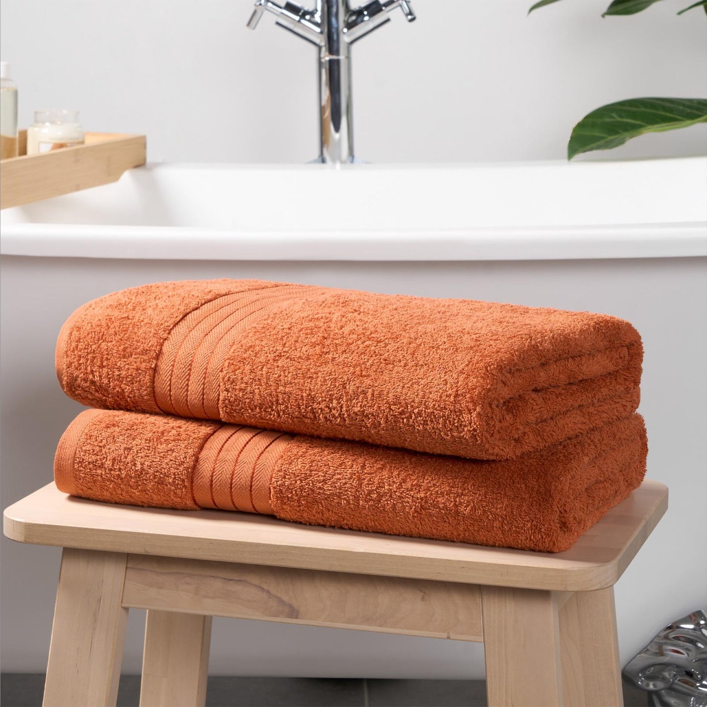 Luxury Dreamscene 100% Cotton Towel Set - Ultra Soft Bath, Hand, and Face Cloths for Ultimate Comfort