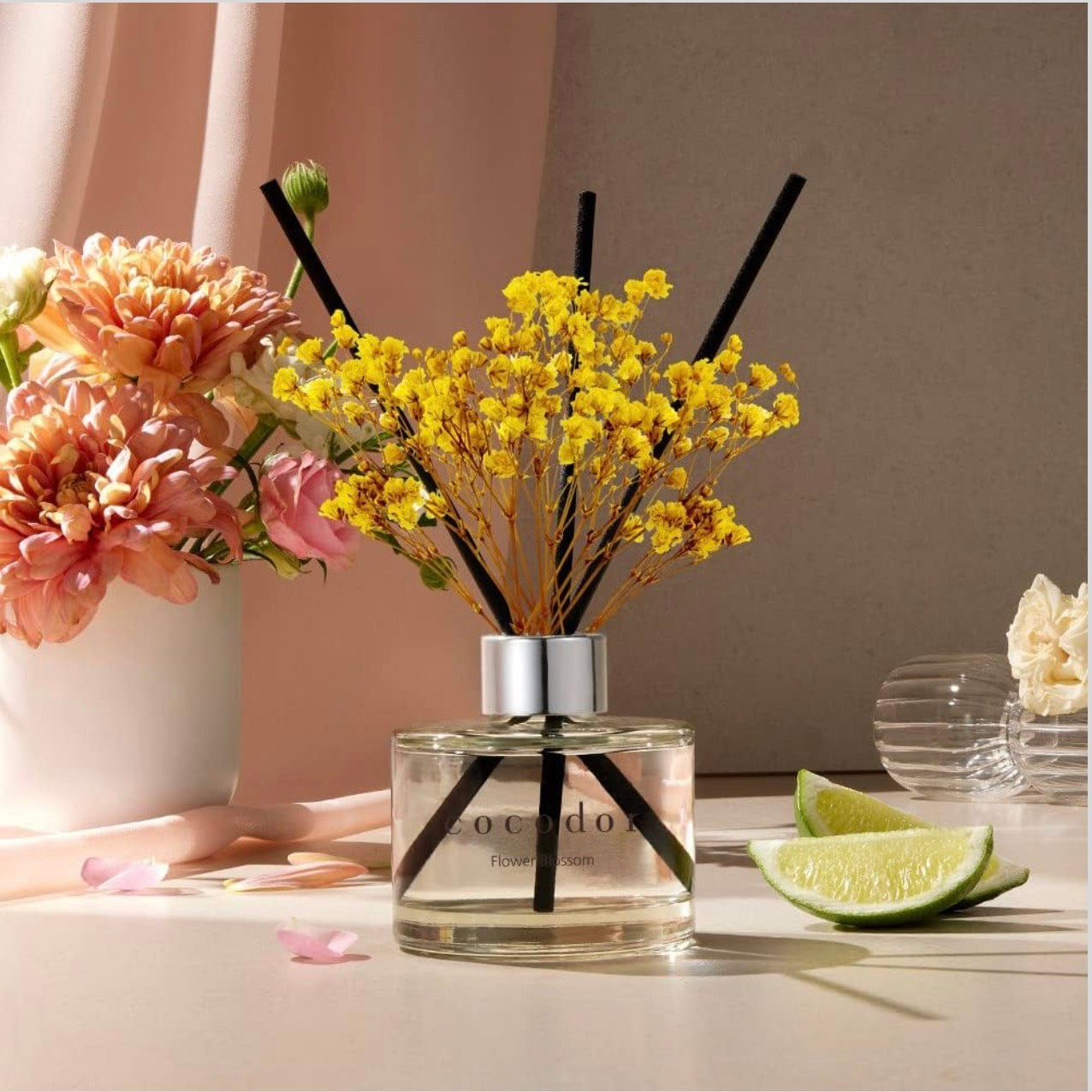 COCODOR White Jasmine Reed Diffuser