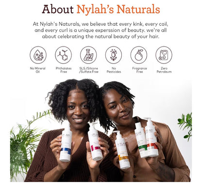 NYLAH Essential Hair Care Bundle Set | Afro & Textured Hair Wash & Style