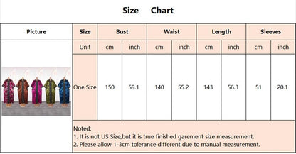 African Print Boubou Dress for Woman Rhinestone Kaftan Casual Gown Half Sleeves