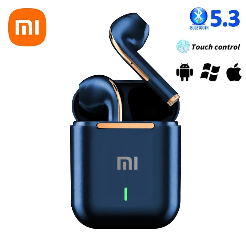 Xiaomi J18 Wireless Hi-Fi In-Ear Stereo Earphones with Microphone, Bluetooth Touch Control, Waterproof Design, and Noise-Cancelling Features