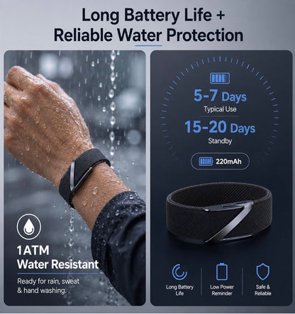 Health Fitness Tracker Smart Band AI Sleep Heart Rate Monitor