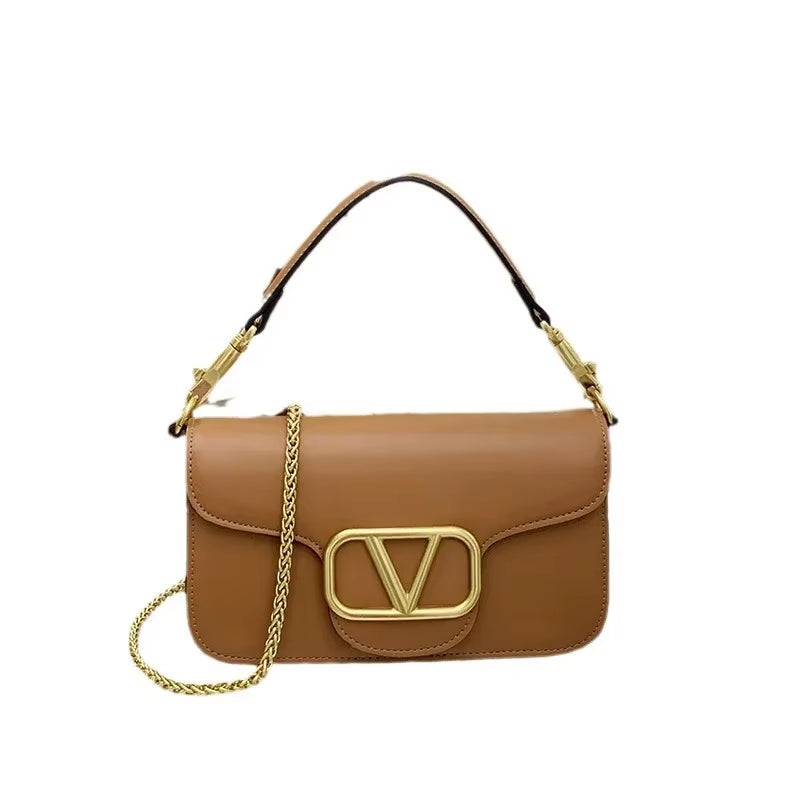 Popular High-End Chain Small Square Bag, Fashionable and Versatile, Light Luxury, Niche Single Shoulder Crossbody Bag for Women