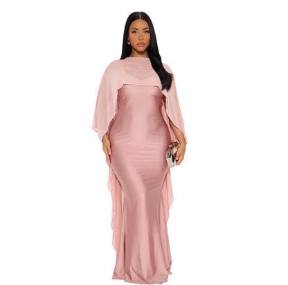 Staying True Satin Maxi Dress Mauve