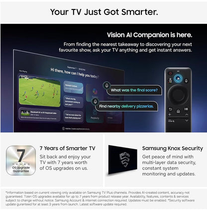 Samsung 55-Inch U7020H Crystal UHD 4K Smart TV HDR10+ Vision AI 2026