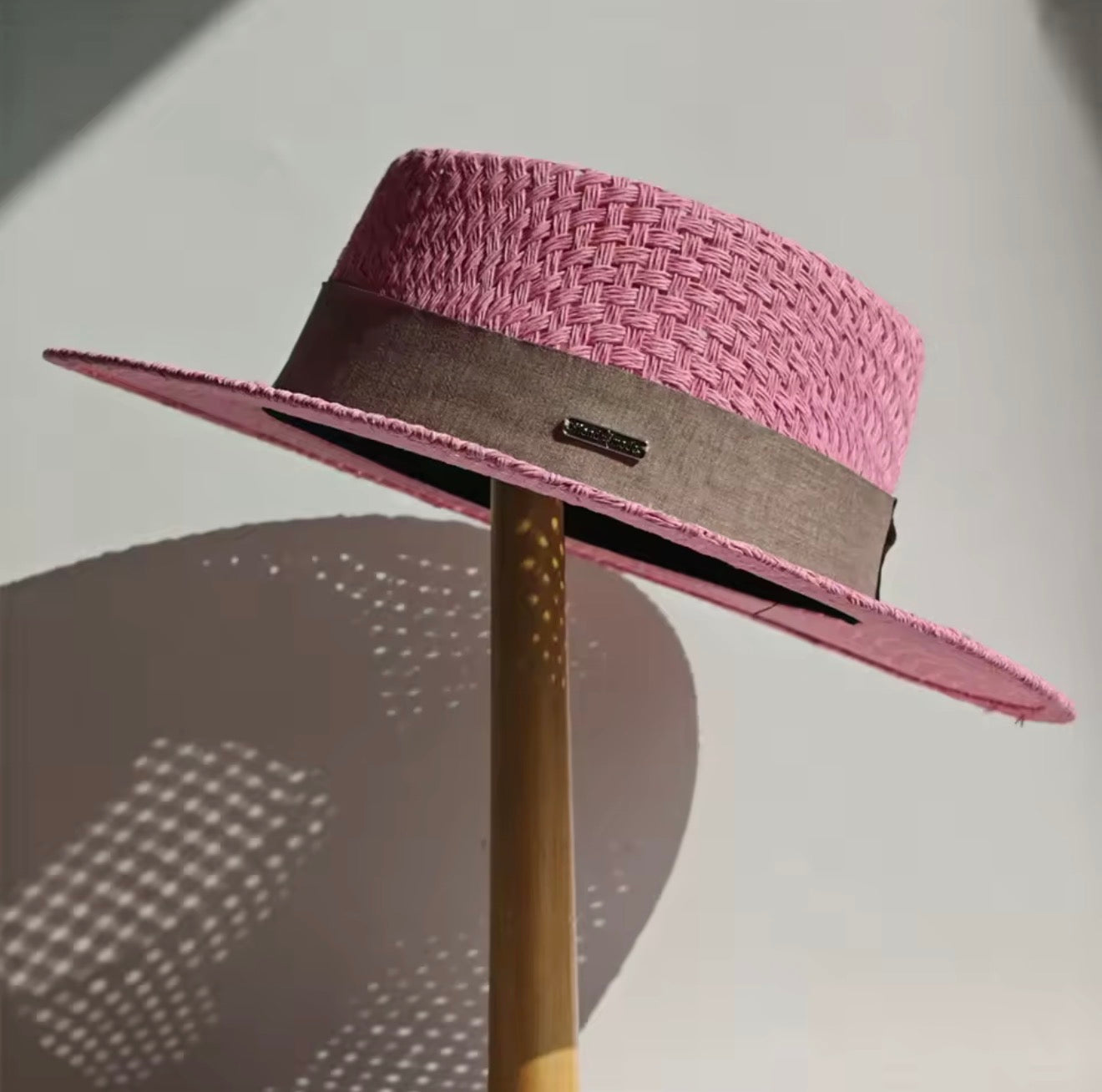2026 Beach Straw Hat for Women Wide Brim UV Protection Boater Style Summer Hat
