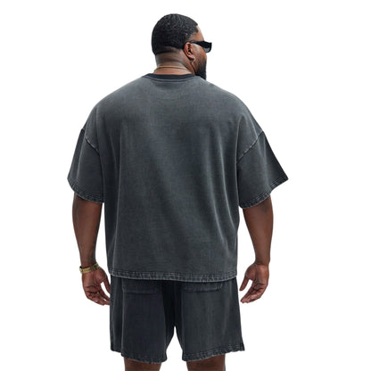 Kyle Oversized Tee Black Wash