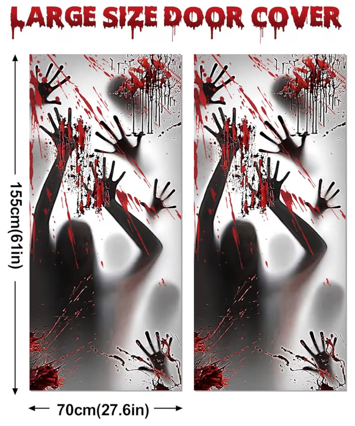 WOHOHOHO 202-Piece Bloody Halloween Decorations Set | Minja Superstore