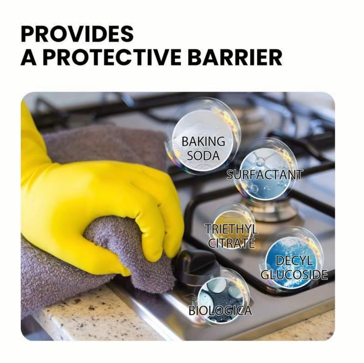 ENMALL Grease Rescue Heavy-Duty Kitchen Degreaser | Hob & Oven Cleaner