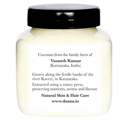 Daana Organic Coconut Oil for Skin 350ml | Extra Virgin Cold Pressed