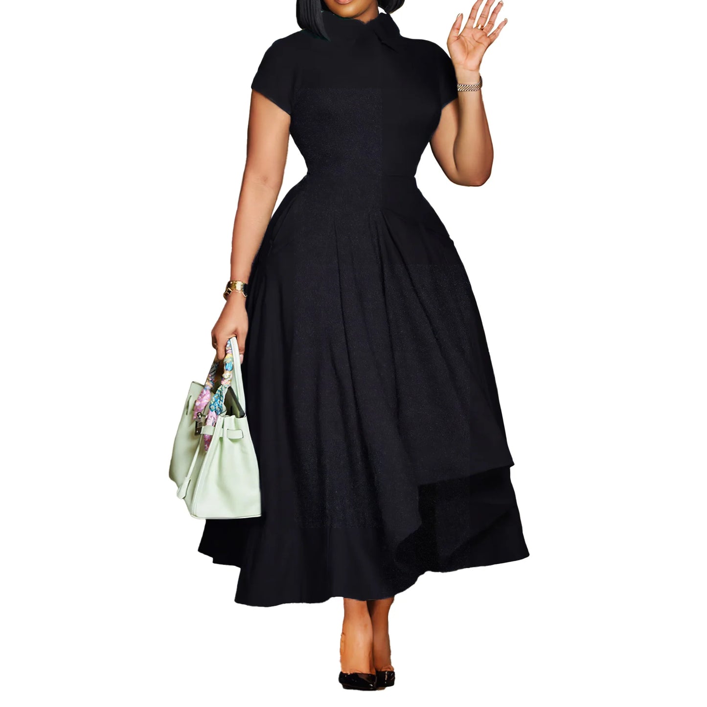 African Dresses for Women Elegant 2024 Dashiki Summer Autumn Maxi Dress Ladies Traditional African Clothing Fairy Dreaes