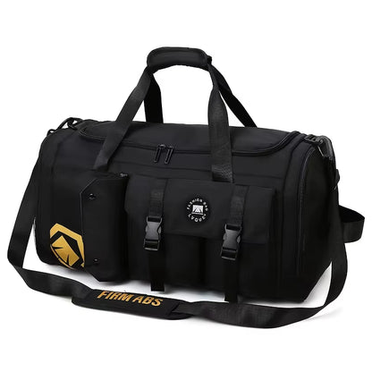 Large-Capacity Travel Backpack, Wet and Dry Separation Sports Gym Bag, Independent Shoe Storage Compartment