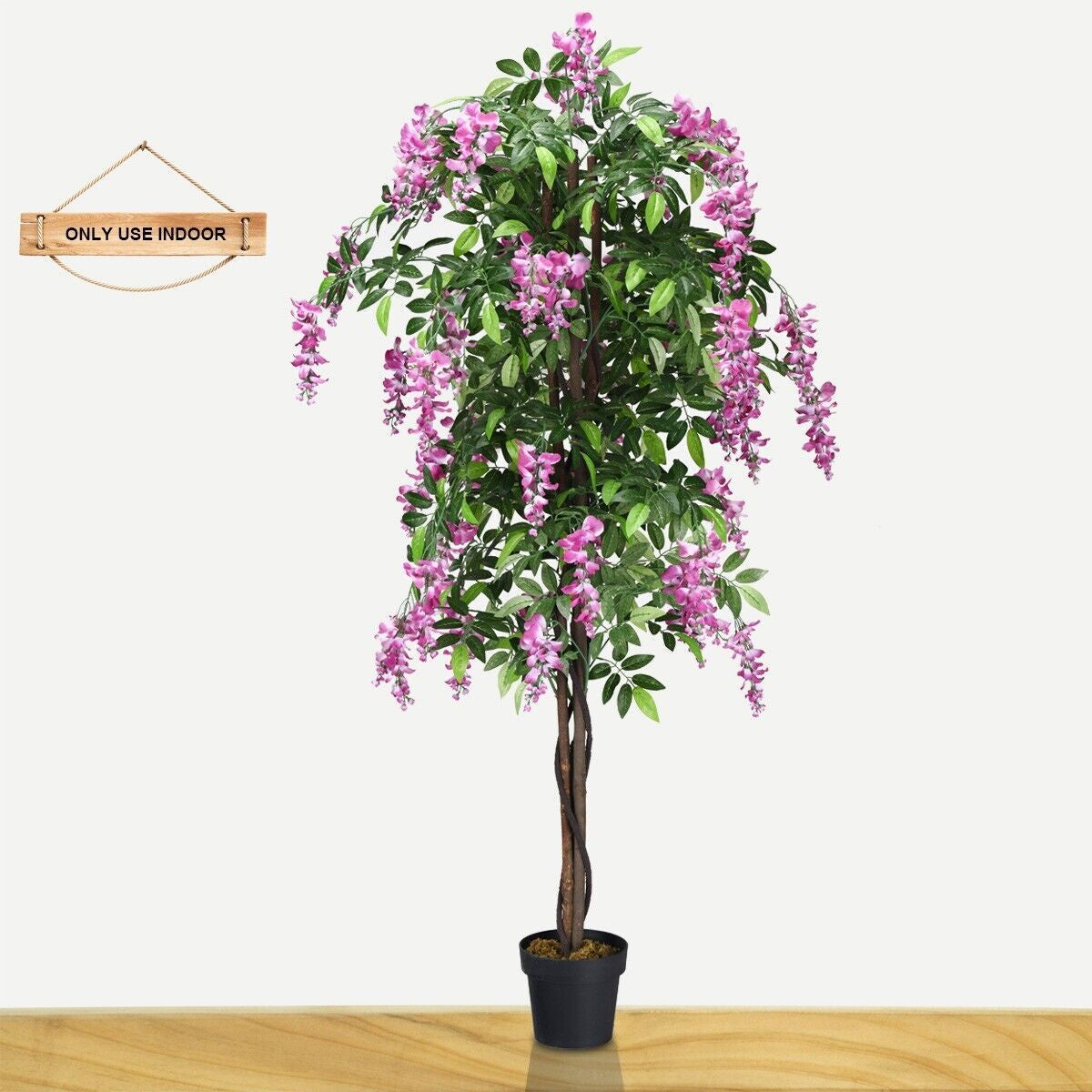 Elegant 180CM Artificial Wisteria Tree for Luxurious Living Room and Office Decoration