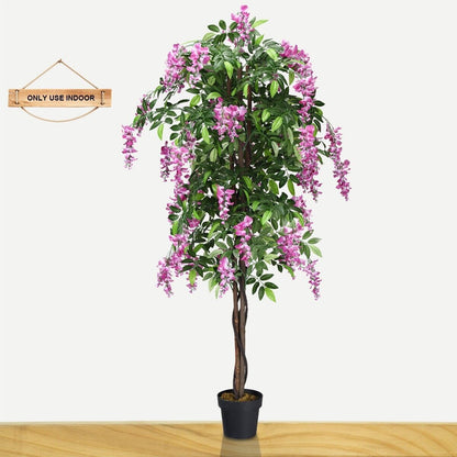 Elegant 180CM Artificial Wisteria Tree for Luxurious Living Room and Office Decoration