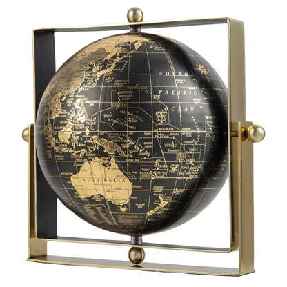 720-Degree Rotating Educational Geographic World Globe