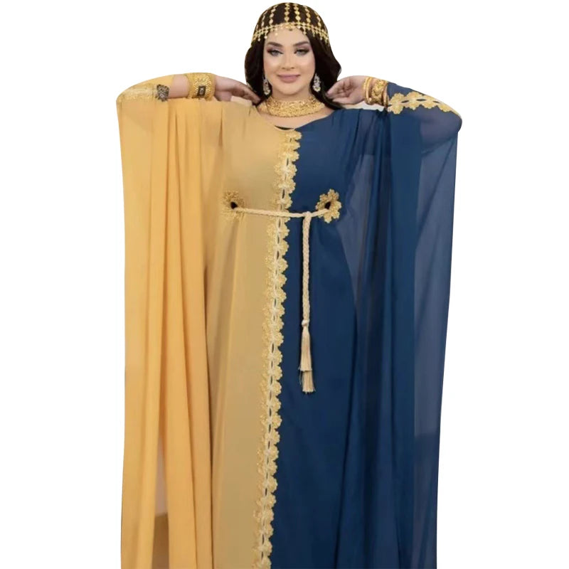African Dresses for Women Vetement Femme Dashiki Abaya Print Maxi Dress Autumn New Africa Clothes Dashiki Ankara Dresses