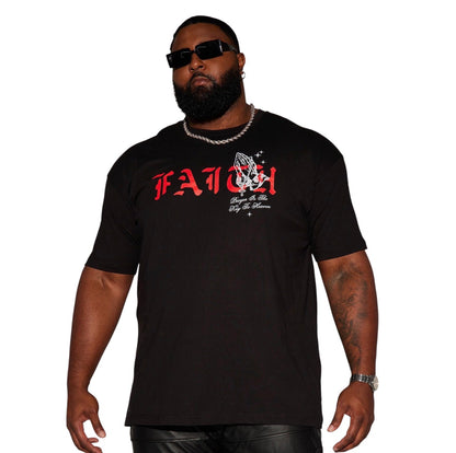 Blessed With Faith Short Sleeve Tee Black