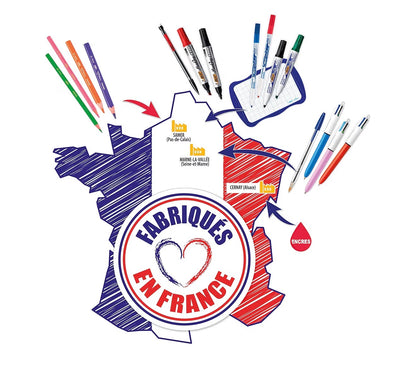 BIC 23-Piece Back to School Stationery Set Pens & Highlighters