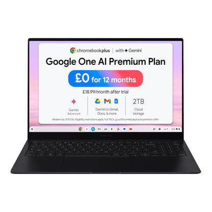 Samsung Galaxy Chromebook Plus i5 8GB 256GB Gemini AI Neptune Blue