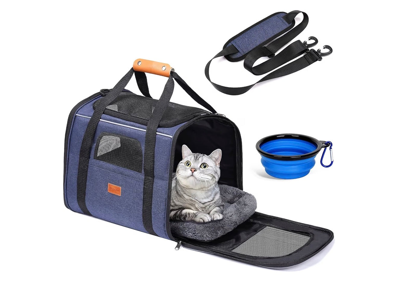 Morpilot Airline Approved Pet Carrier Large Grey