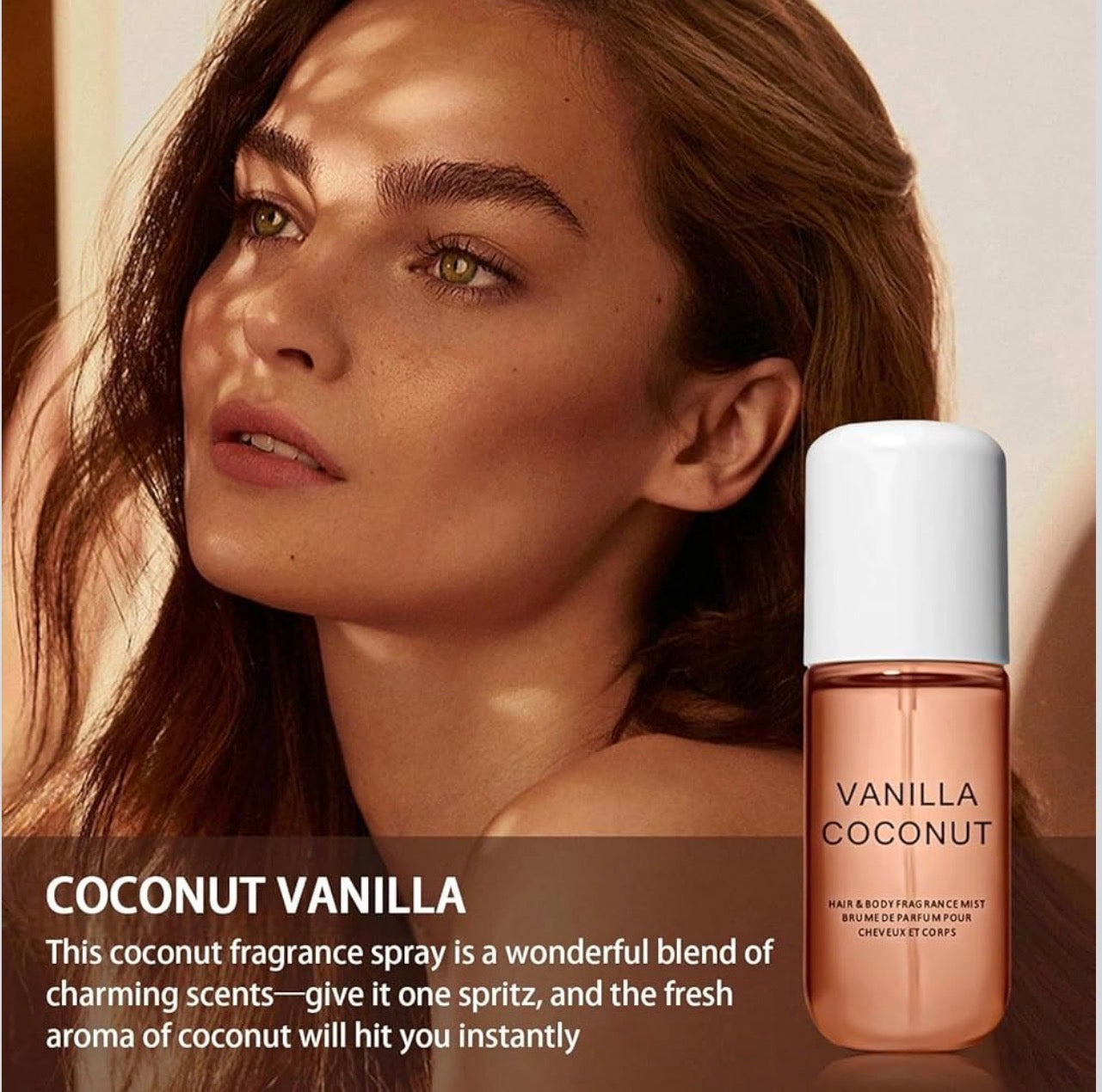Vanilla Coconut Hair & Body Spray 50ml